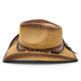 "Bull Blue Beads" Hard Shell COWBOY HAT WHOLESALE