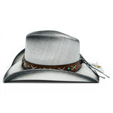 "Bull Blue Beads" Hard Shell COWBOY HAT WHOLESALE