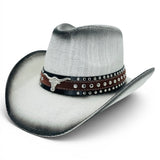"BullSkull" Hard Shell COWBOY HAT WHOLESALE