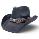 "BullSkull" Hard Shell COWBOY HAT WHOLESALE