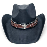 "BullSkull" Hard Shell COWBOY HAT WHOLESALE