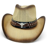 "BullSkull" Hard Shell COWBOY HAT WHOLESALE