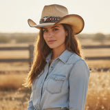 "BullSkull" Hard Shell COWBOY HAT WHOLESALE