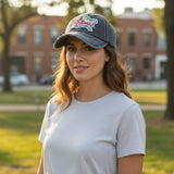 "God Bless" DISTRESSED BASEBALL CAP WHOLESALE BY DOZEN(12PCS)