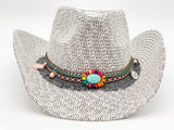 "OVAL TURQUOISE" COWBOY HAT WHOLESALE