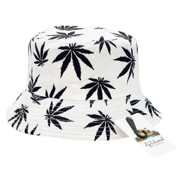 "MARY JANE'S LEAF" WHOLESALE BUCKET HAT BY DOZEN(12PCS)