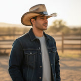 "Silver Bullskull" Hard Shell COWBOY HAT WHOLESALE
