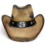 "Silver Bullskull" Hard Shell COWBOY HAT WHOLESALE